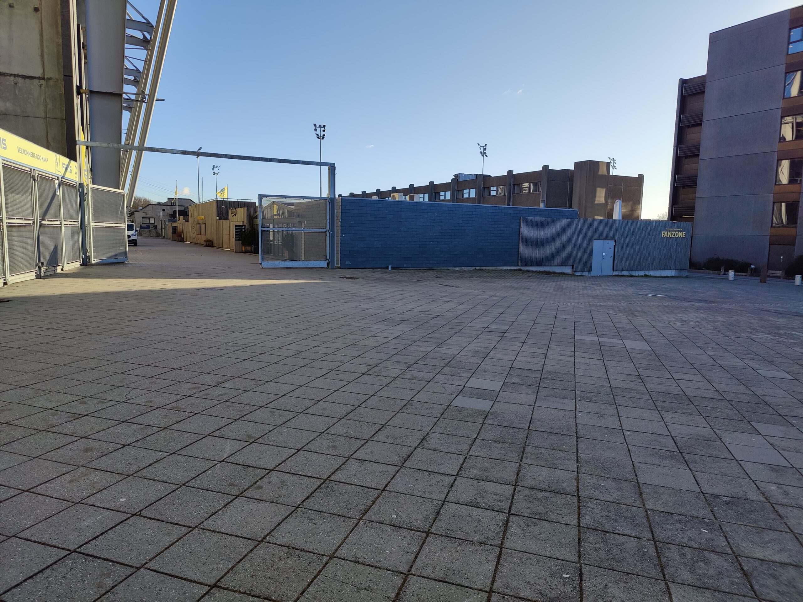 Fanzonen ved Brøndby Stadion