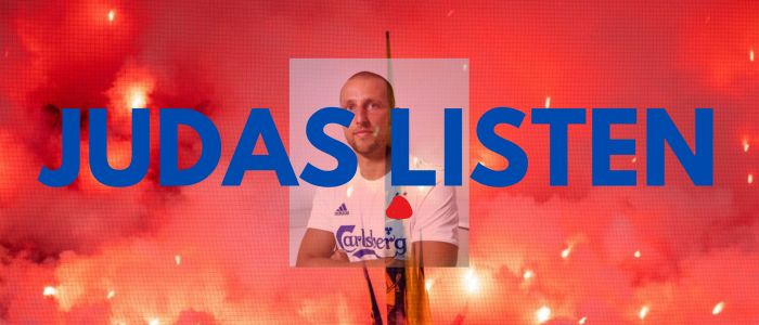 Vilfort Parks officielle Judas Liste for tidligere Brøndby-spillere.