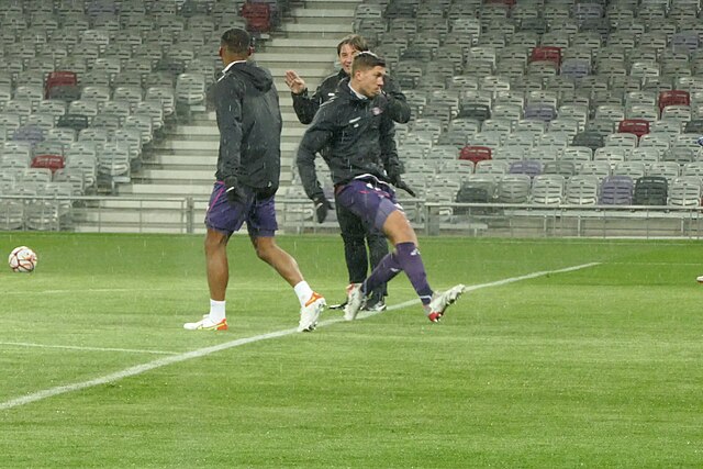 Stijn Spierings, da han spillede for Tolouse. 