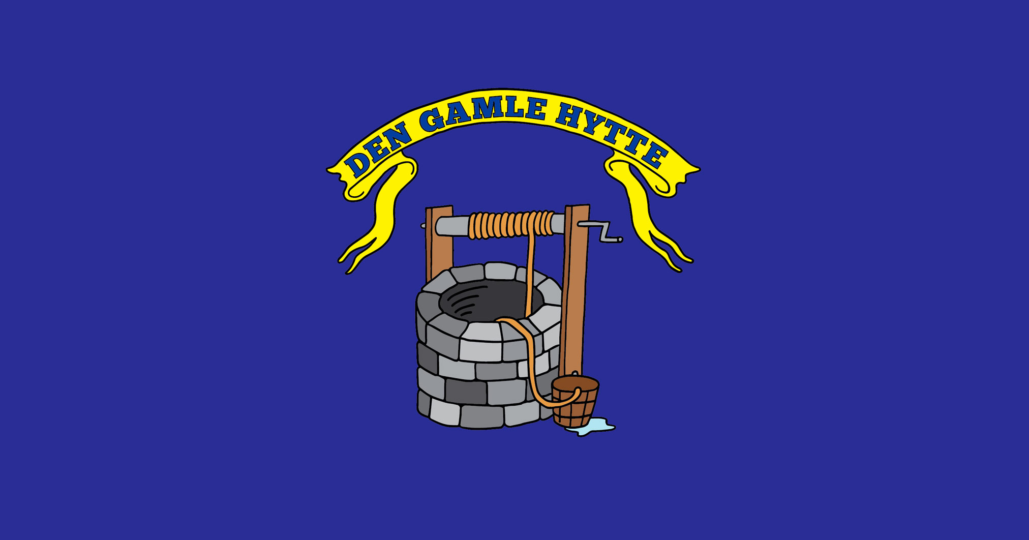 Brøndby-podcasten Den Gamle Hyttes logo