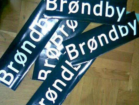 Brøndby-stickers