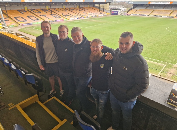 Brøndby-fans besøger Port Vale