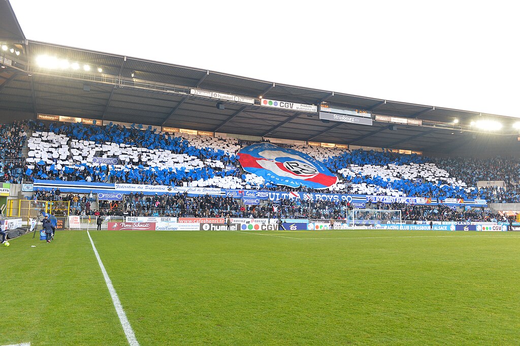 RC Strasbourg tifo