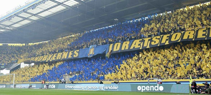 Tifo til Brøndby-fck