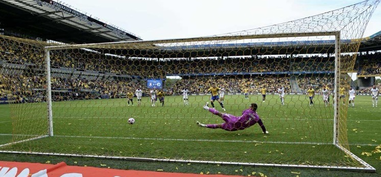 Michael Gregoritsch scorer for Brøndby imod fck i Superligaen