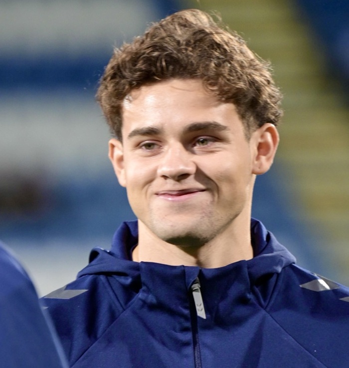 André Escobar før OB - Brøndby i Superligaen den 27. oktober 2025