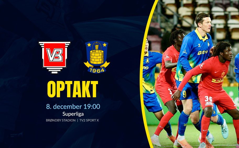 Optakt til Vejle - Brøndby