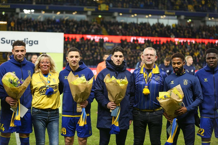 Debutanter for Brøndby forud for Brøndby - Randers