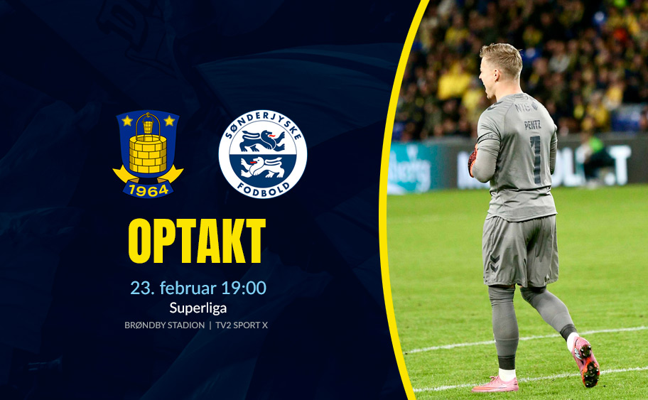 Brøndby - Sønderjyske optakt