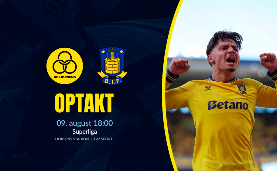 Optaktsbillede til Horsens - Brøndby